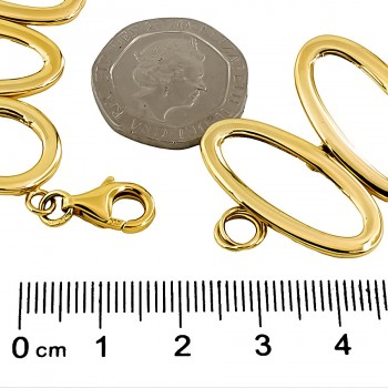 9ct gold Hollow Bracelet